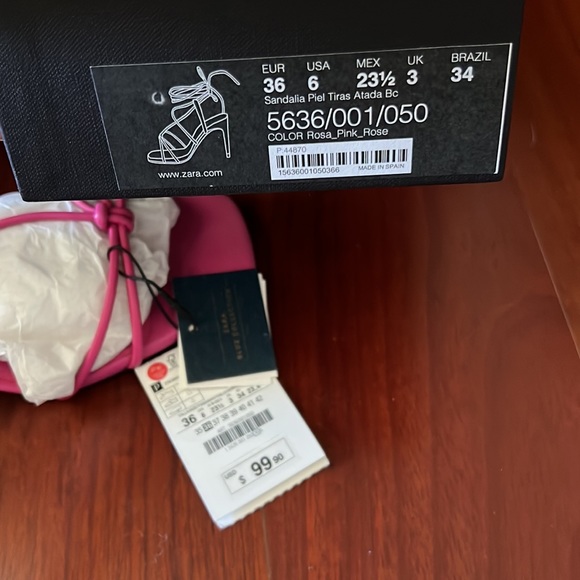 Zara pink sandals - Picture 6 of 6